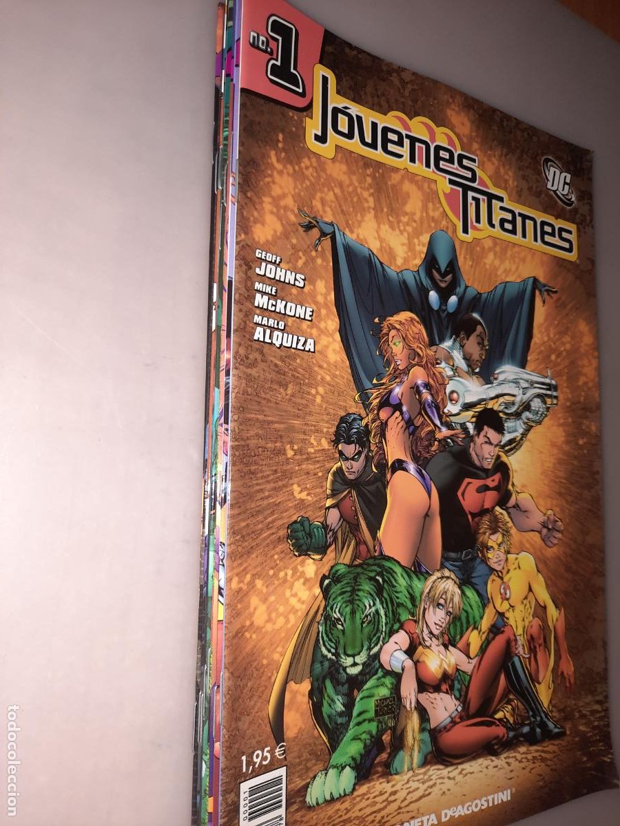 C&oacute;mics: J&Oacute;VENES TITANES N&ordm; 1 AL 8 - ED. PLANETA - Foto 6
