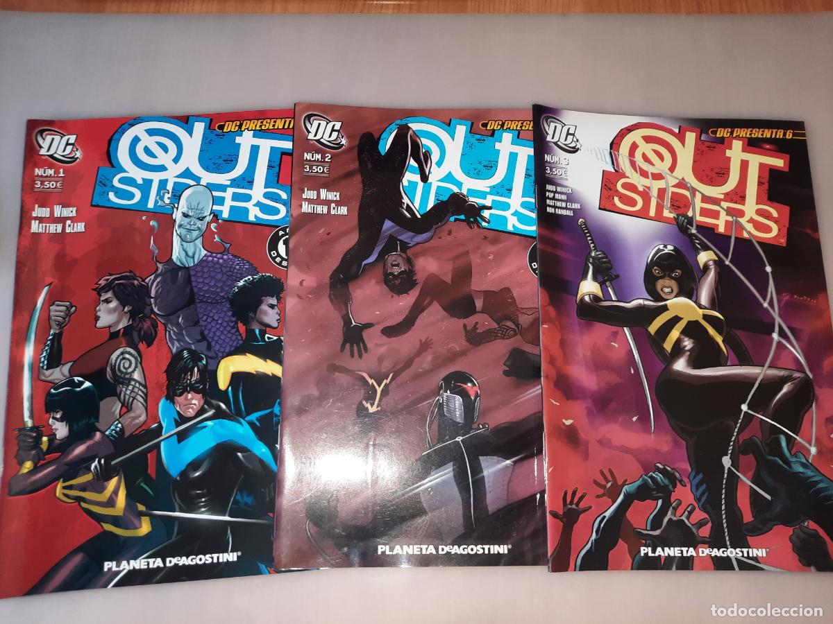 Comics: OUTSIDERS N&ordm; 1 AL 3 - ED. PLANETA