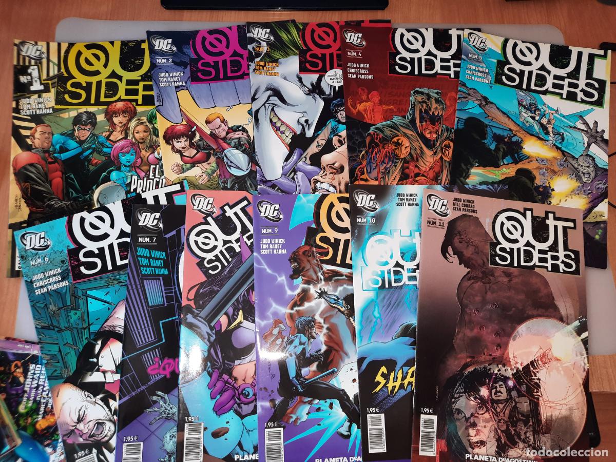 C&oacute;mics: OUTSIDERS N&ordm; 1 AL 12 - ED. PLANETA - Foto 1