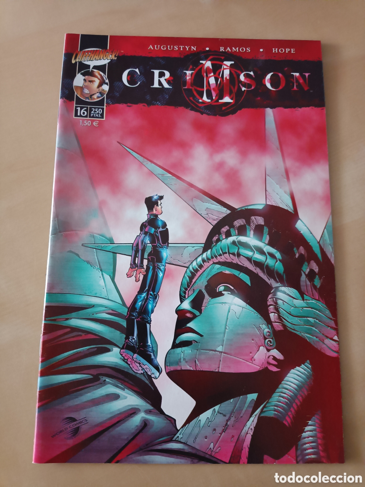 Comics: C&Oacute;MIC CRIMSON N&deg; 16 CLIFFHANGER WORLD COMICS