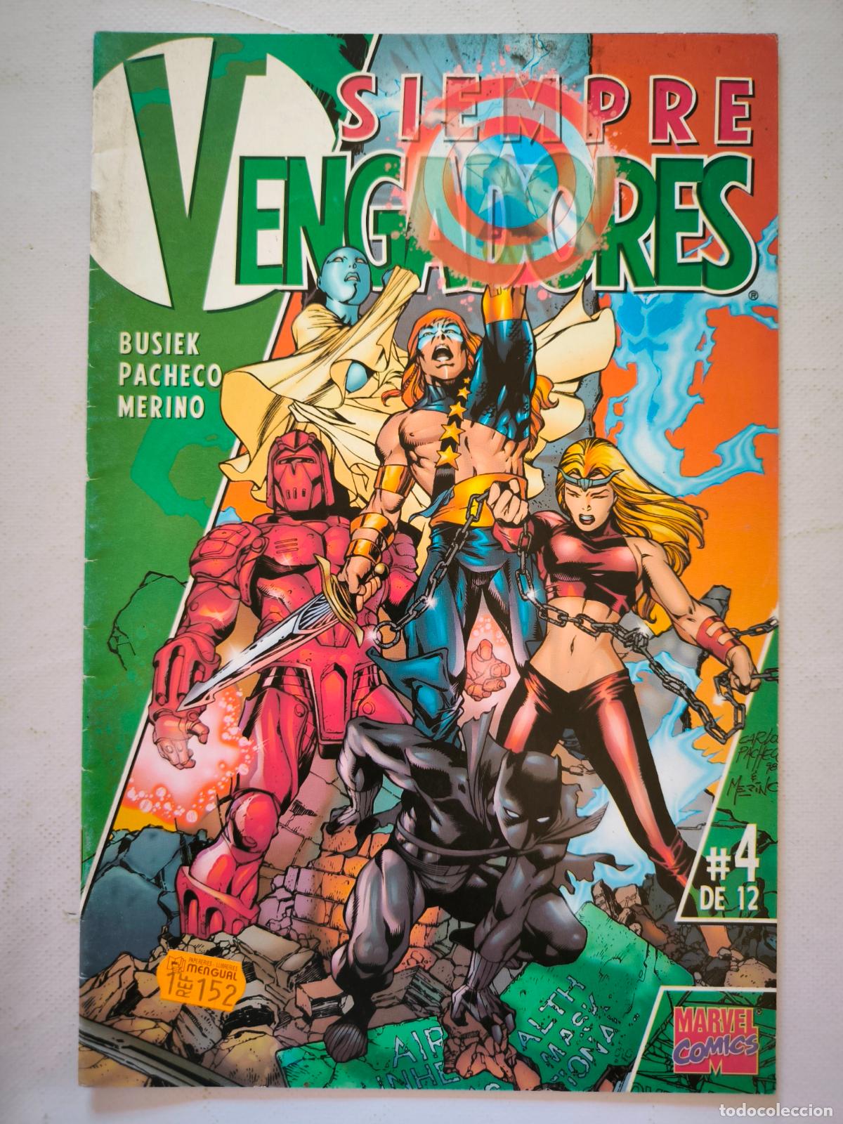 C&oacute;mics: SIEMPRE VENGADORES N&ordm; 4 (DE 12) - MARVEL, PLANETA (FA) - Foto 1