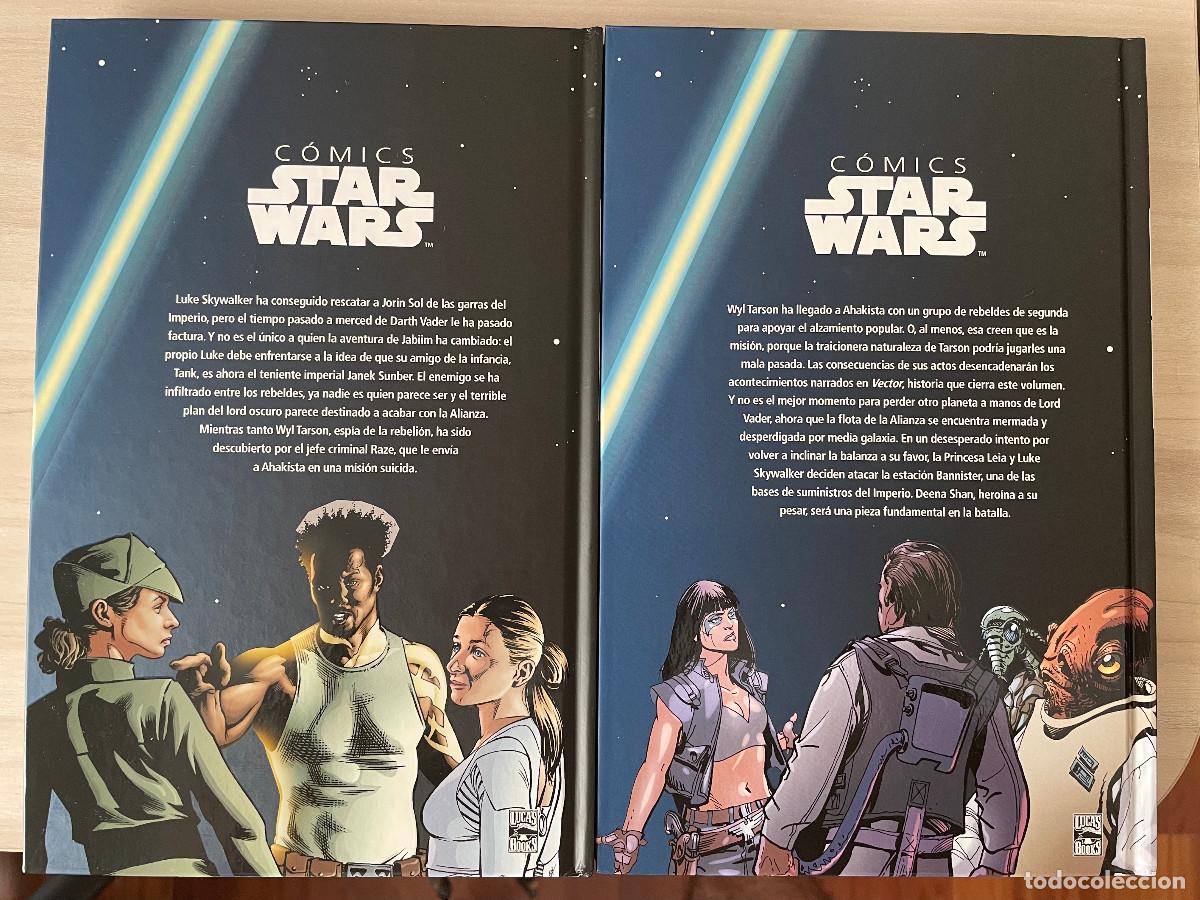 C&oacute;mics: Star Wars. Rebeli&oacute;n. Completa en 2 tomos. - Foto 2