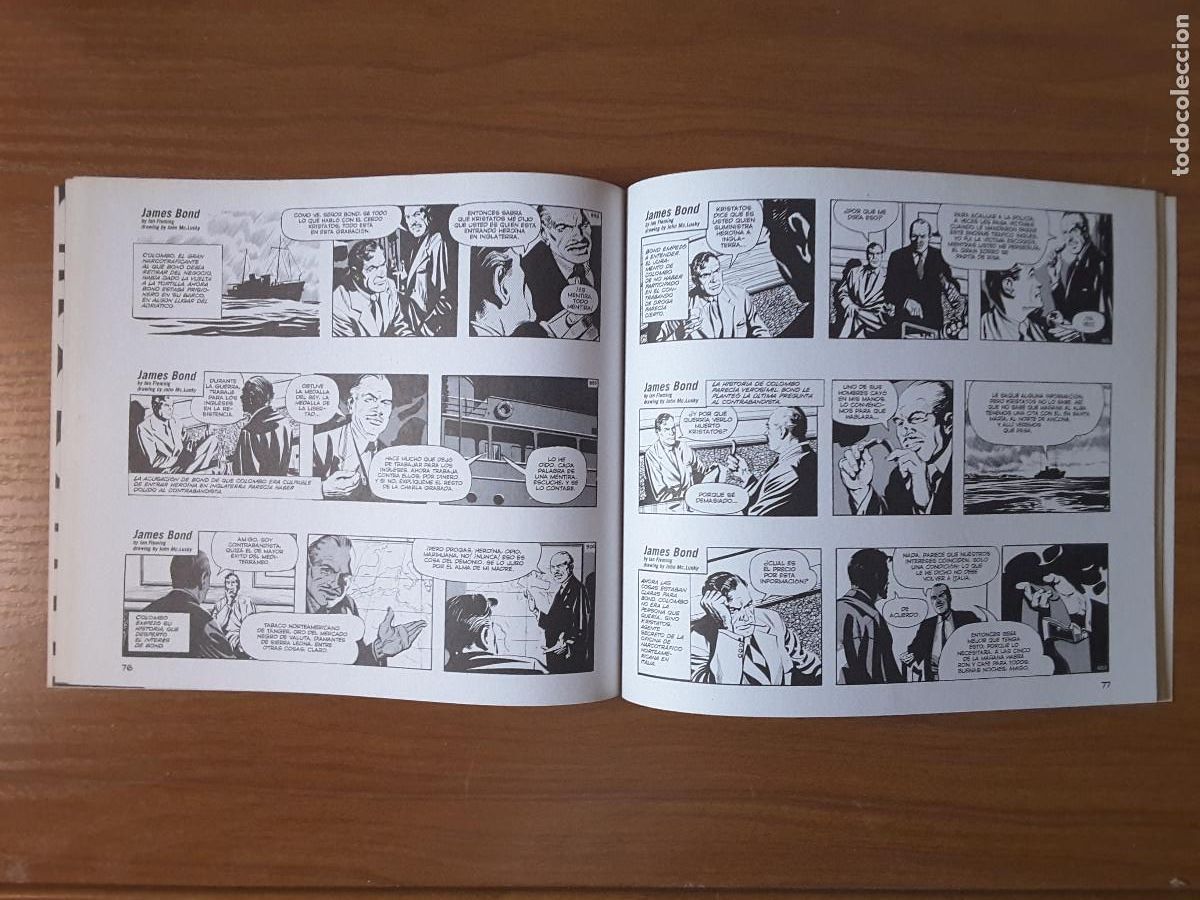 C&oacute;mics: James Bond 3. Goldfinger. Planeta. - Foto 2