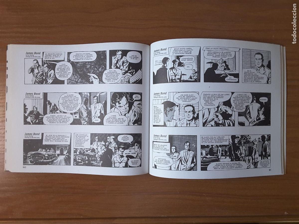 C&oacute;mics: James Bond 3. Goldfinger. Planeta. - Foto 3