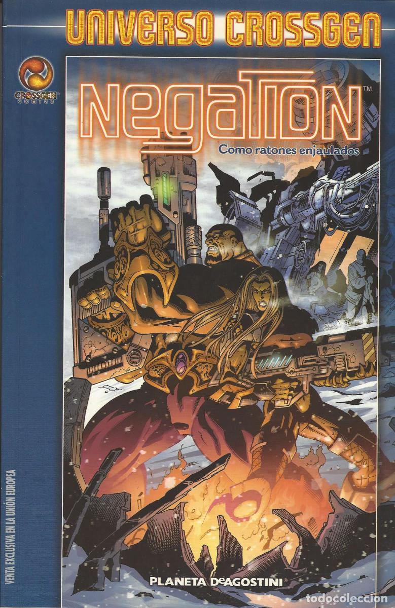 Comics: NEGATION - COMO RATONES ENJAULADOS - CROSSGEN - TOMO PLANETA - MUY BUEN ESTADO
