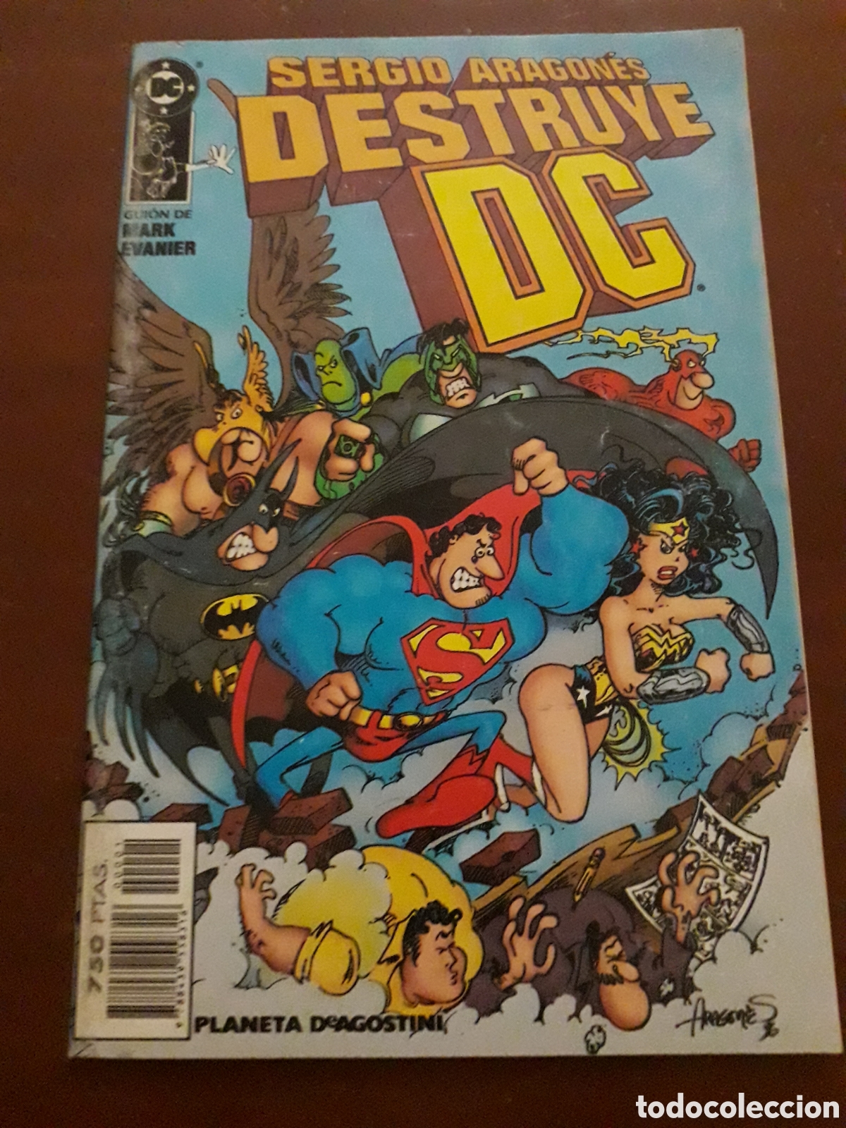 C&oacute;mics: SERGIO ARAGON&Eacute;S MASACRA MARVEL/ DESTRUYE DC. - Foto 2