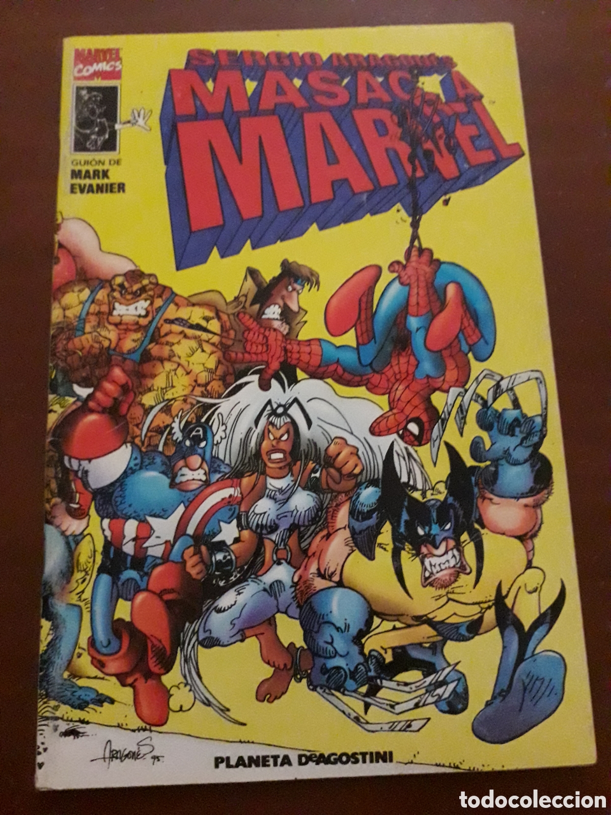 C&oacute;mics: SERGIO ARAGON&Eacute;S MASACRA MARVEL/ DESTRUYE DC. - Foto 1