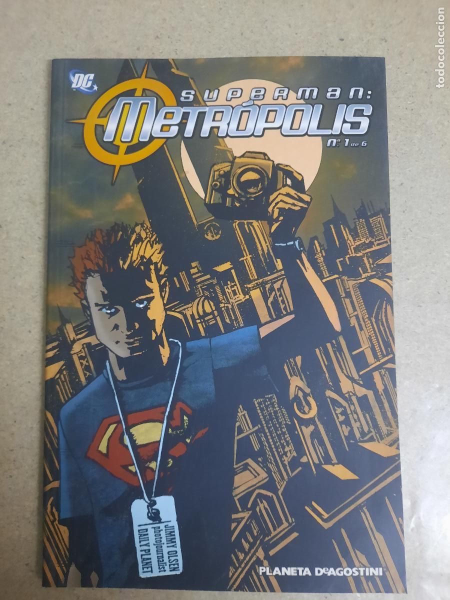 C&oacute;mics: SUPERMAN: METR&Oacute;POLIS N&ordm; 1 Y 2 DE 6 - ED. PLANETA - Foto 1