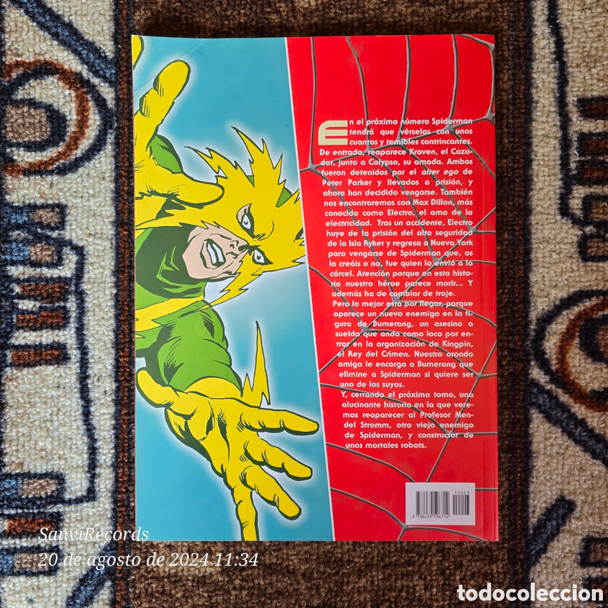 C&oacute;mics: SPIDERMAN 3 (MARVEL COMICS, PLANETA DEAGOSTINI) - Foto 2
