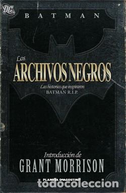 C&oacute;mics: BATMAN: LOS ARCHIVOS NEGROS - TOMO - PLANETA - Foto 1