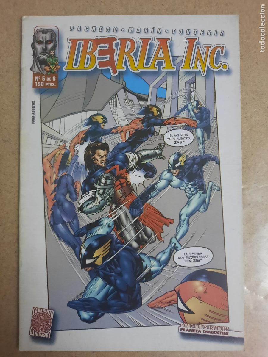 C&oacute;mics: IBERIA N&ordm; 1 AL 5 DE 6 -ED. PLANETA - Foto 2