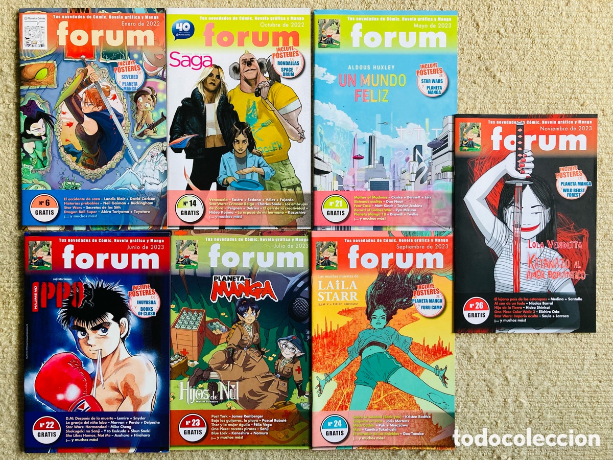 C&oacute;mics: Forum Revista sobre c&oacute;mics 1&euro;/ud - Foto 1