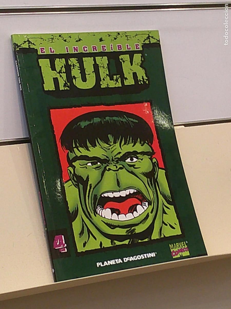 C&oacute;mics: EL INCREIBLE HULK N&ordm; 4 MARVEL - FASCICULO PLANETA - Foto 1
