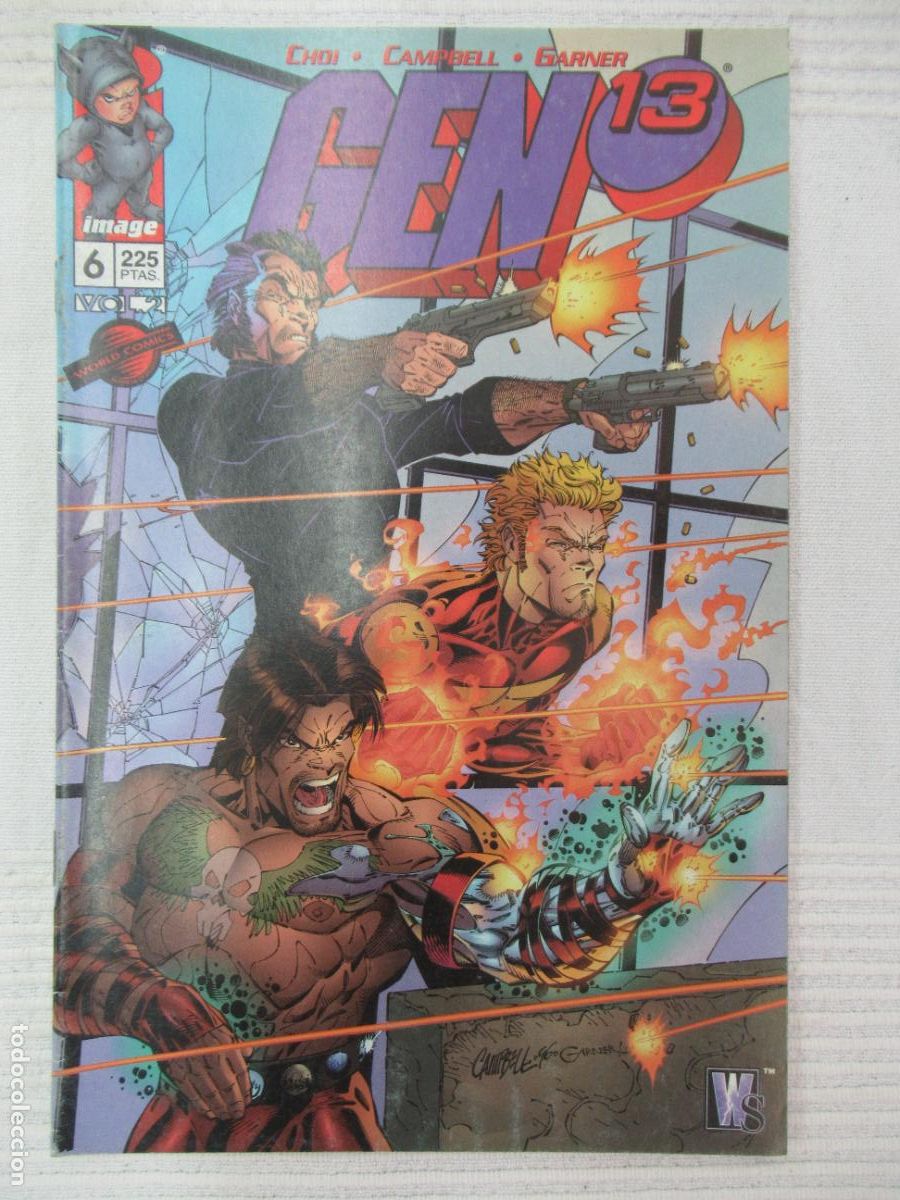 C&oacute;mics: Gen 13 Vol. 2 n&ordm; 6 - Image / World Comics - Foto 1