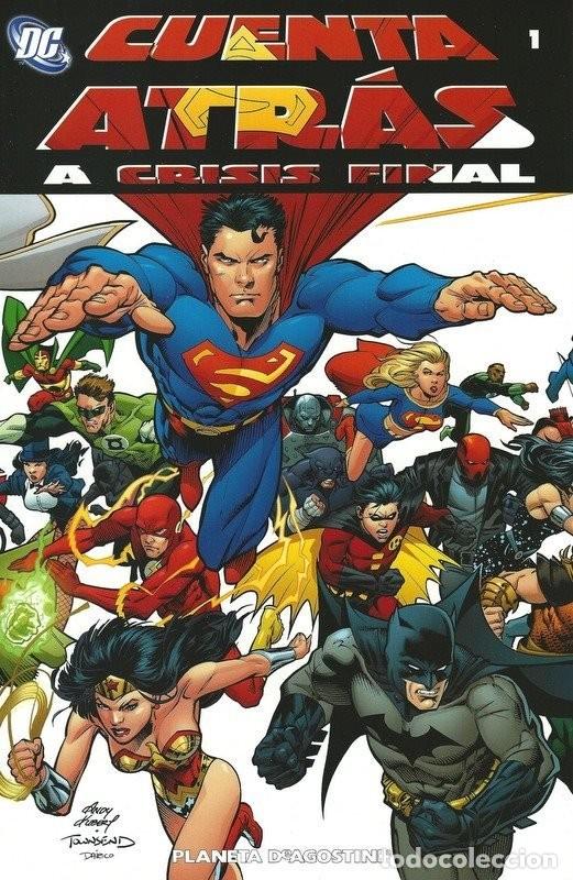 C&oacute;mics: Comic Cuenta atr&aacute;s a Crisis Final. N&ordm; 1 de 12. DC Planeta 2008 - Foto 1