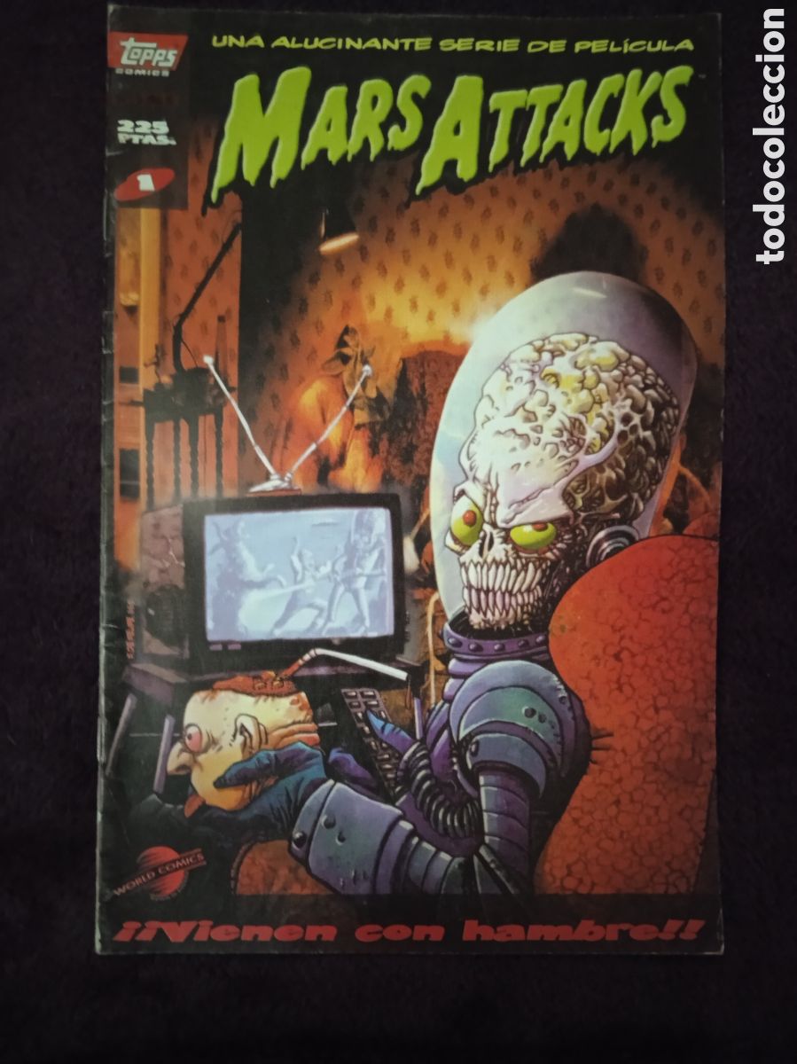 C&oacute;mics: MARS ATTACKS.N&ordm; 1 primera serie -ED. TOPPS PLANETA - Foto 1