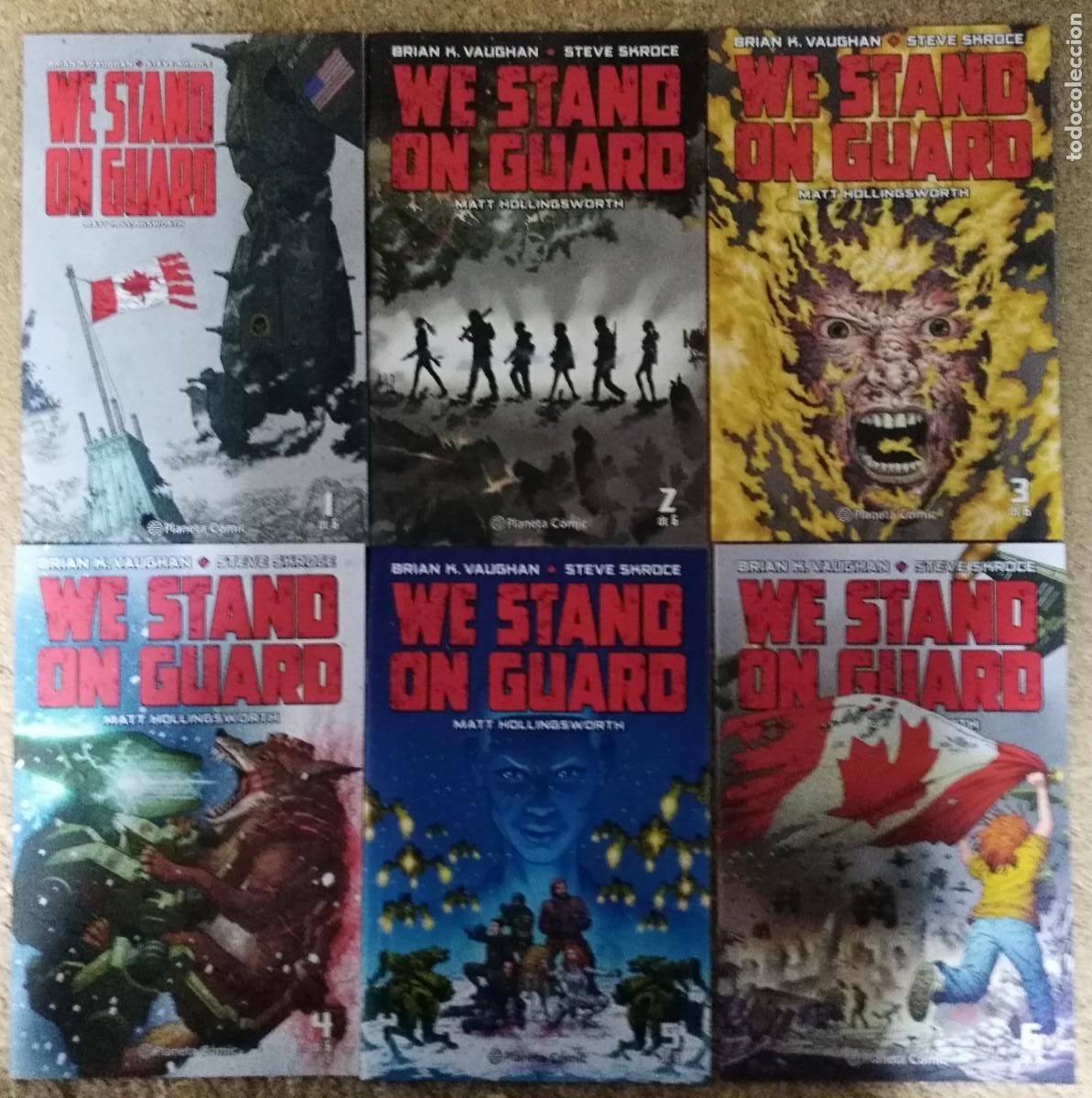 C&oacute;mics: We Stand on Guard.Completa.6 comics.Planeta - Foto 1