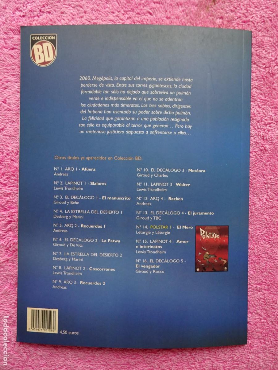 C&oacute;mics: polstar 2 el monkey colecci&oacute;n BD 17 editorial planeta 2003 - Foto 8