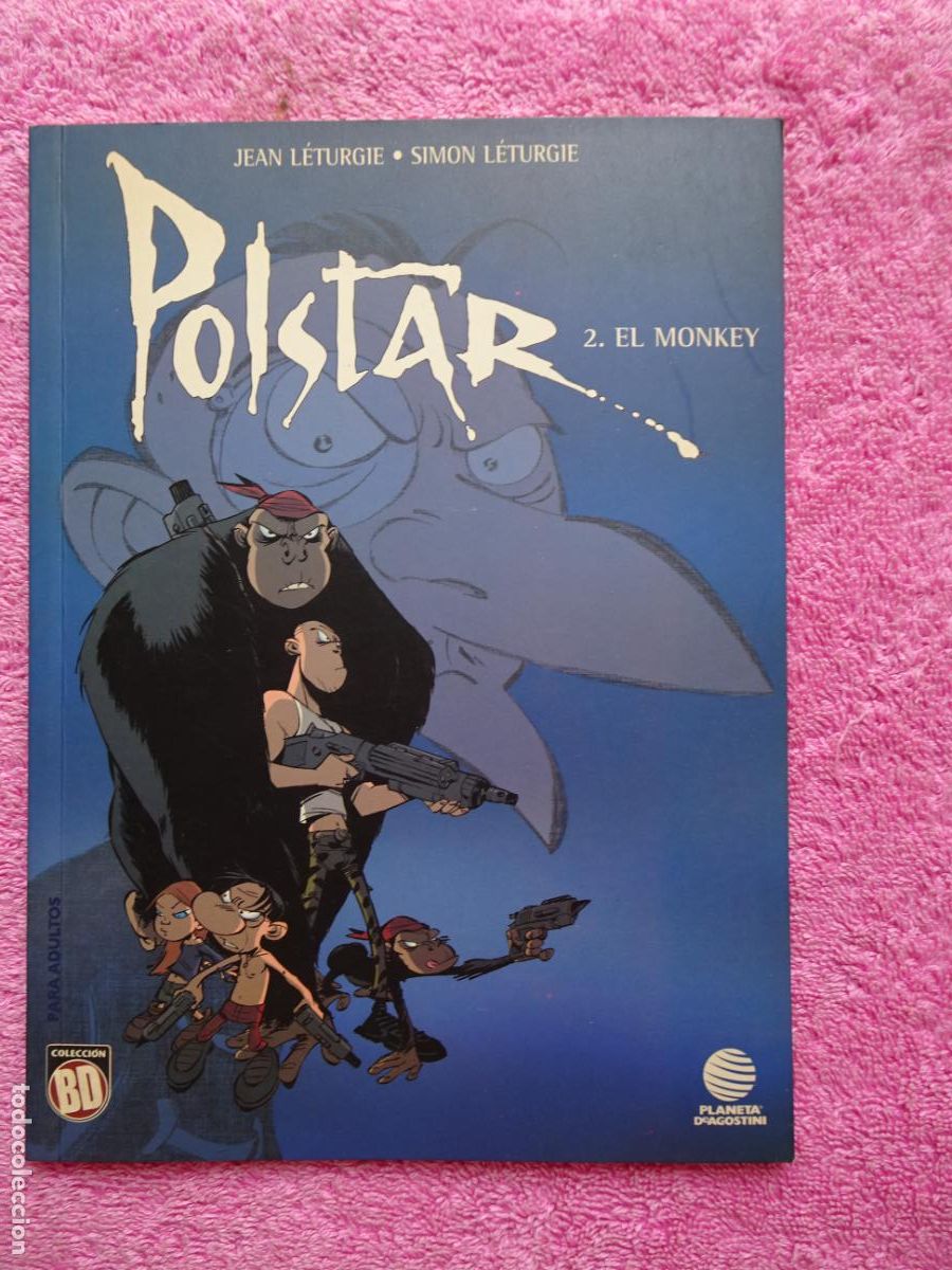 C&oacute;mics: polstar 2 el monkey colecci&oacute;n BD 17 editorial planeta 2003 - Foto 1