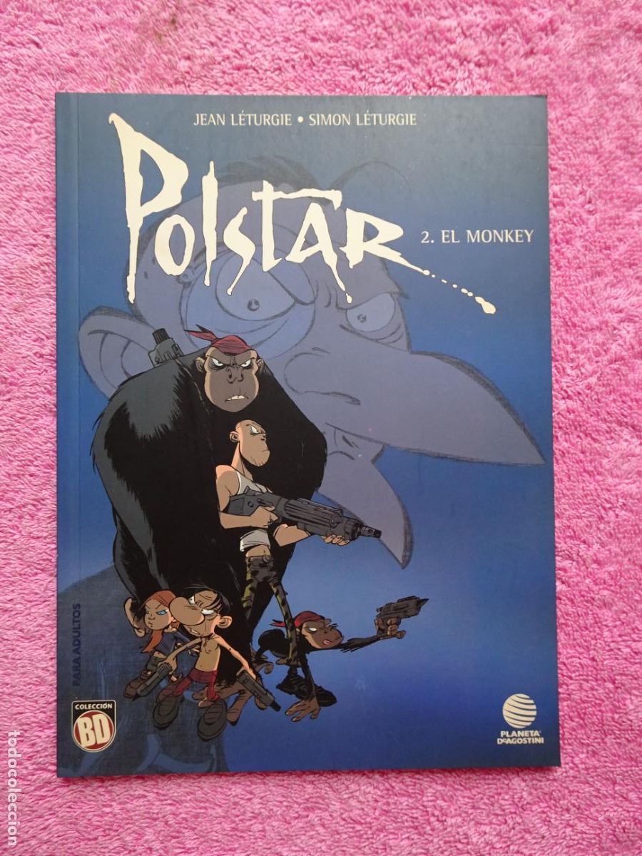C&oacute;mics: polstar 2 el monkey colecci&oacute;n BD 17 editorial planeta 2003 - Foto 1