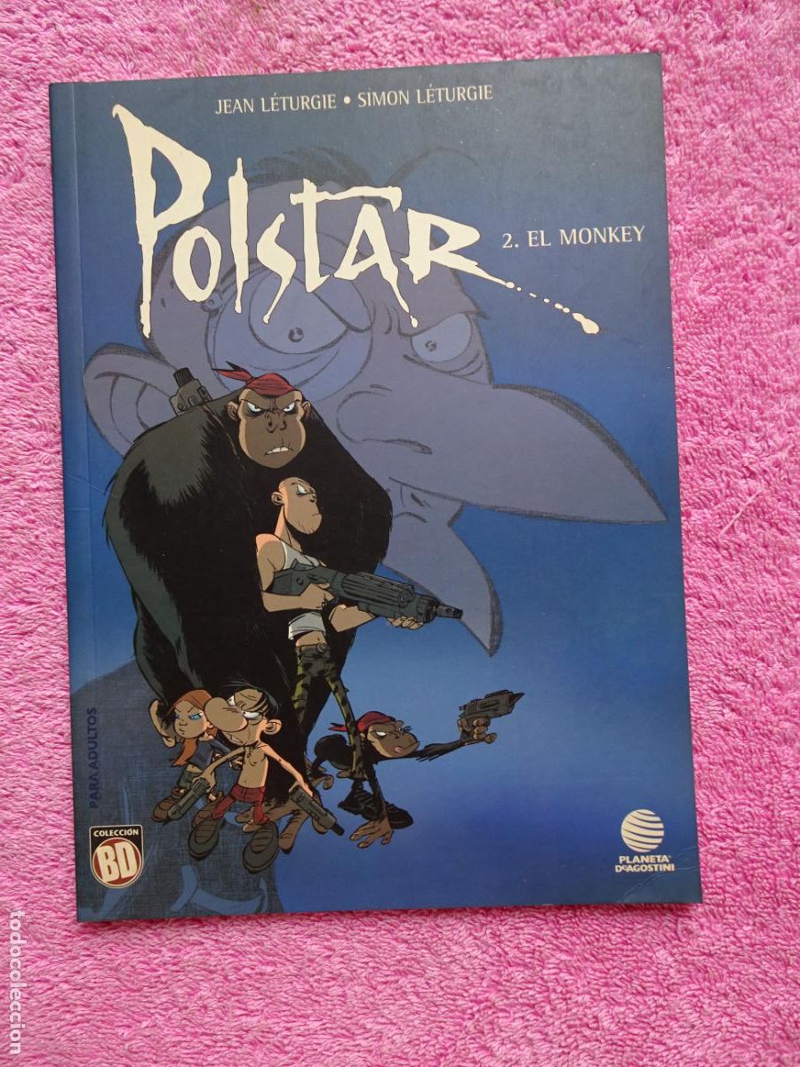 C&oacute;mics: polstar 2 el monkey colecci&oacute;n BD 17 editorial planeta 2003 - Foto 1