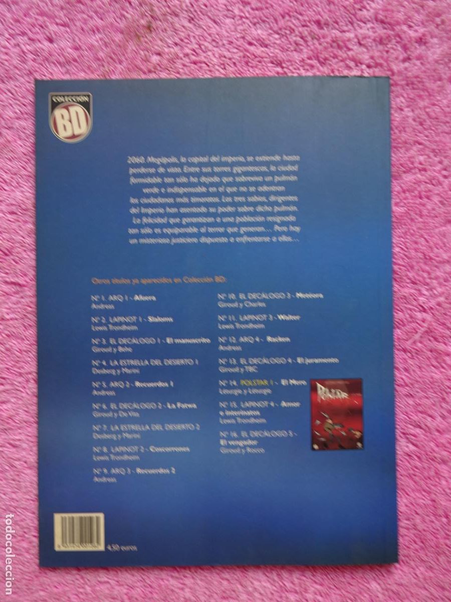 C&oacute;mics: polstar 2 el monkey colecci&oacute;n BD 17 editorial planeta 2003 - Foto 9