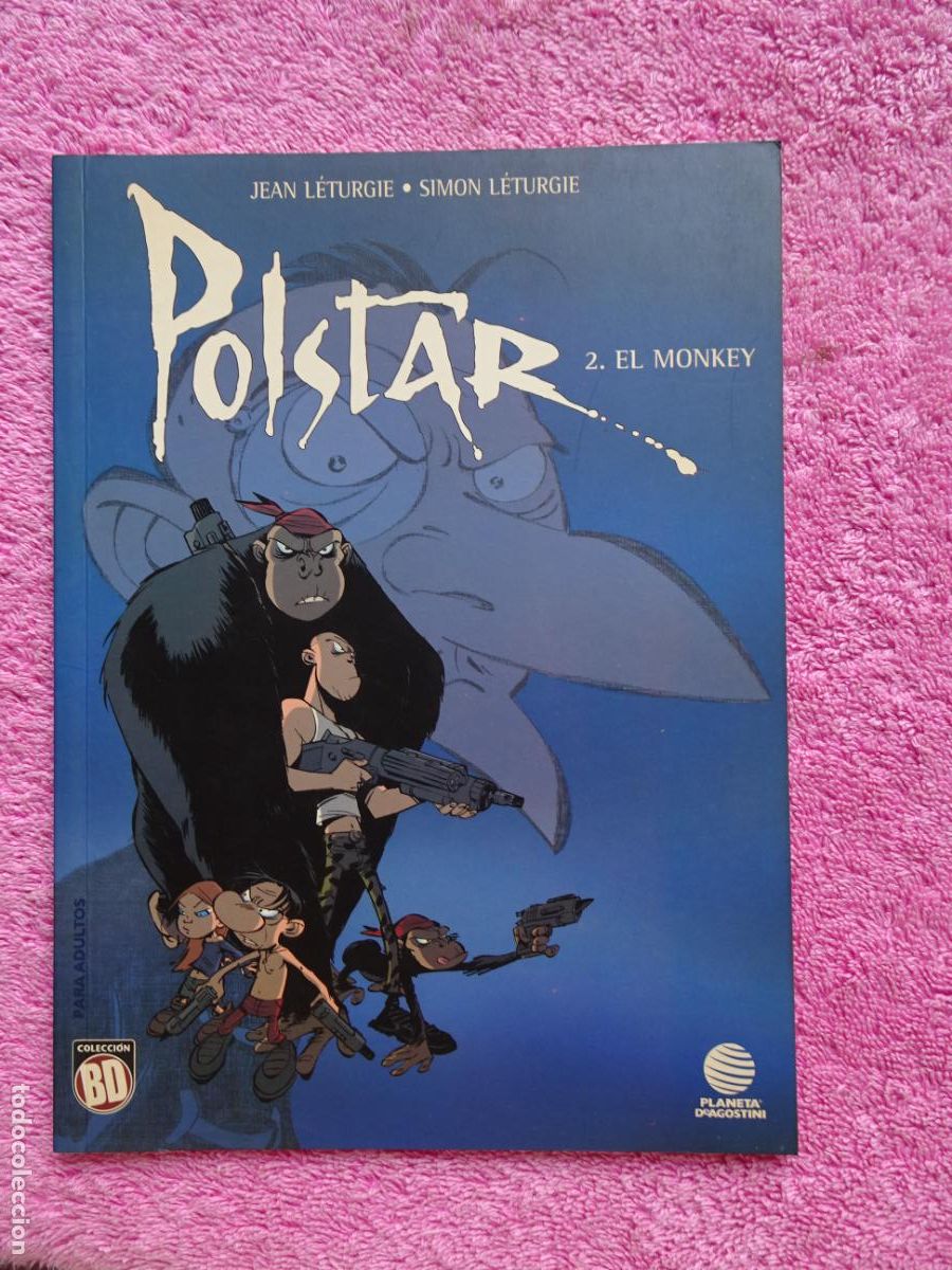 C&oacute;mics: polstar 2 el monkey colecci&oacute;n BD 17 editorial planeta 2003 - Foto 1