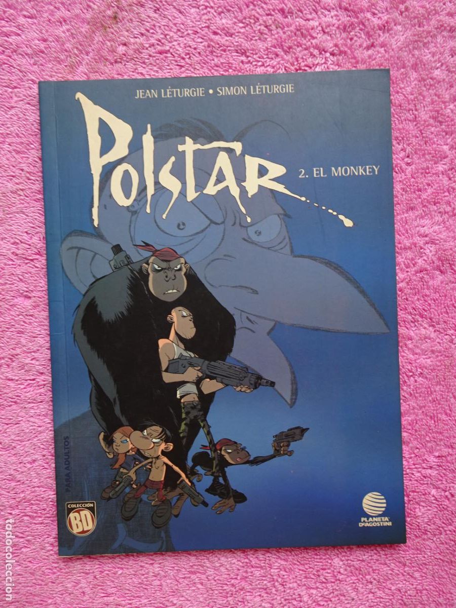 C&oacute;mics: polstar 2 el monkey colecci&oacute;n BD 17 editorial planeta 2003 - Foto 1