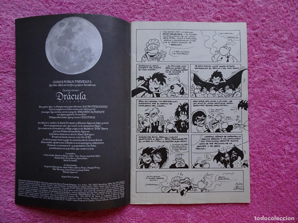C&oacute;mics: dr&aacute;cula returns fanhunter forum editorial planeta 1997 cels pi&ntilde;ol - Foto 2