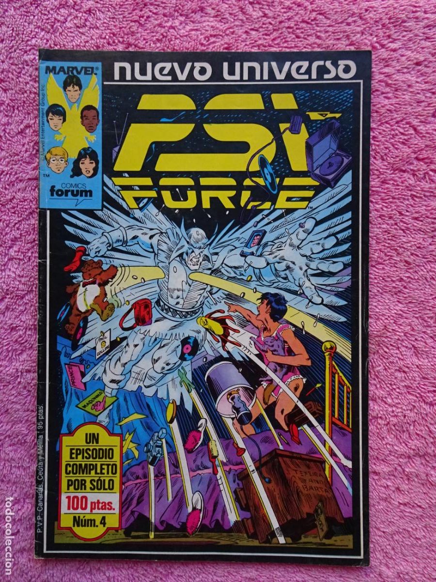 Comics: psi-force 4 forum editorial planeta 1988
