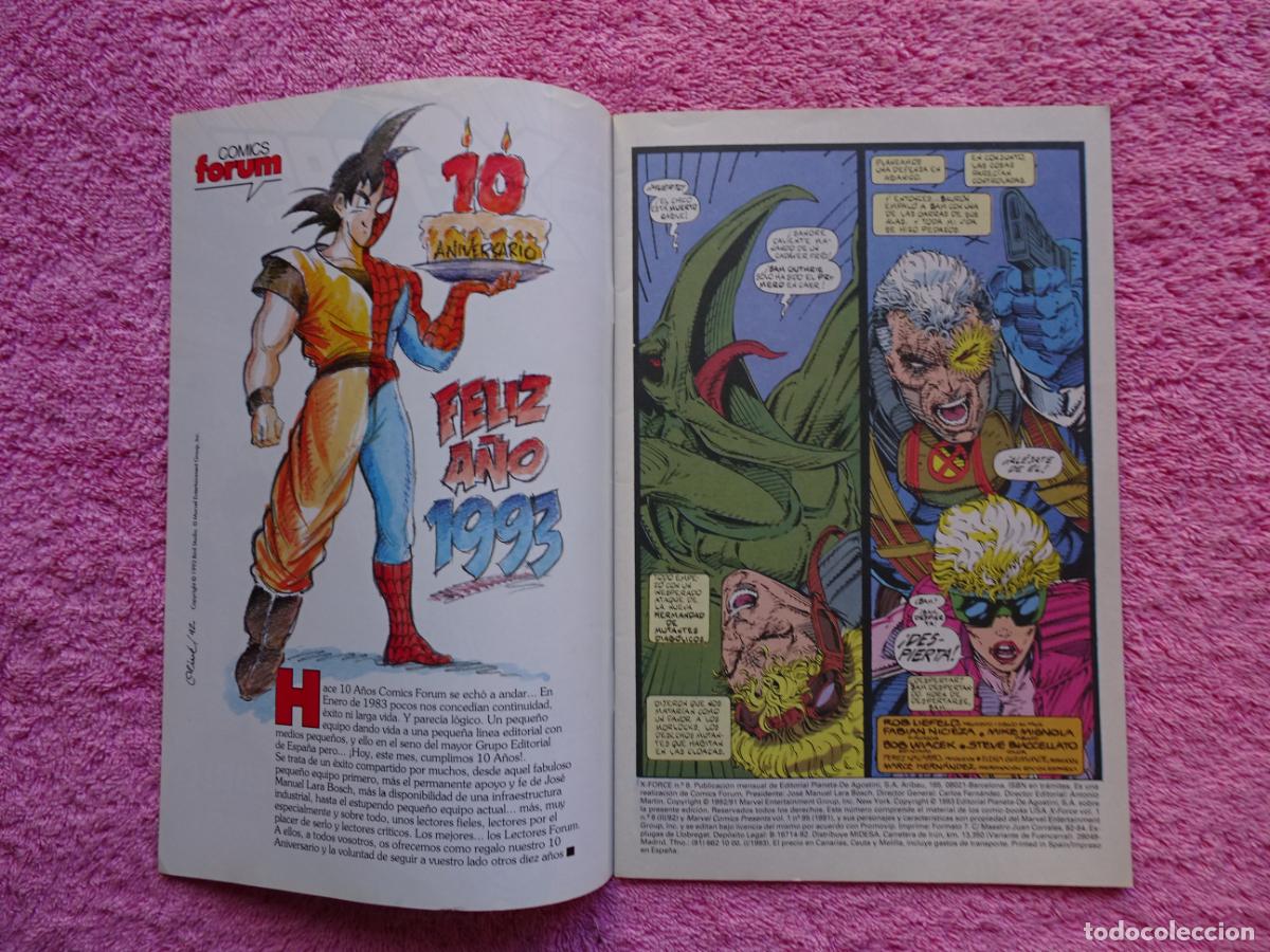 C&oacute;mics: x-force 8 forum editorial planeta 1993 - Foto 2