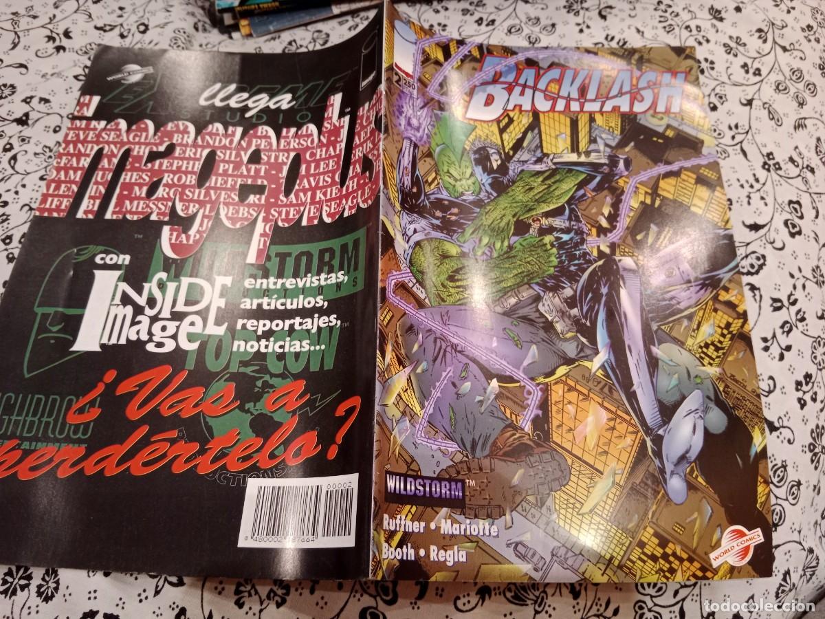 C&oacute;mics: BACKLASH N&ordm; 2 IMAGE WORLD COMISC PLANETA DE AGOSTINI 1995 - Foto 1