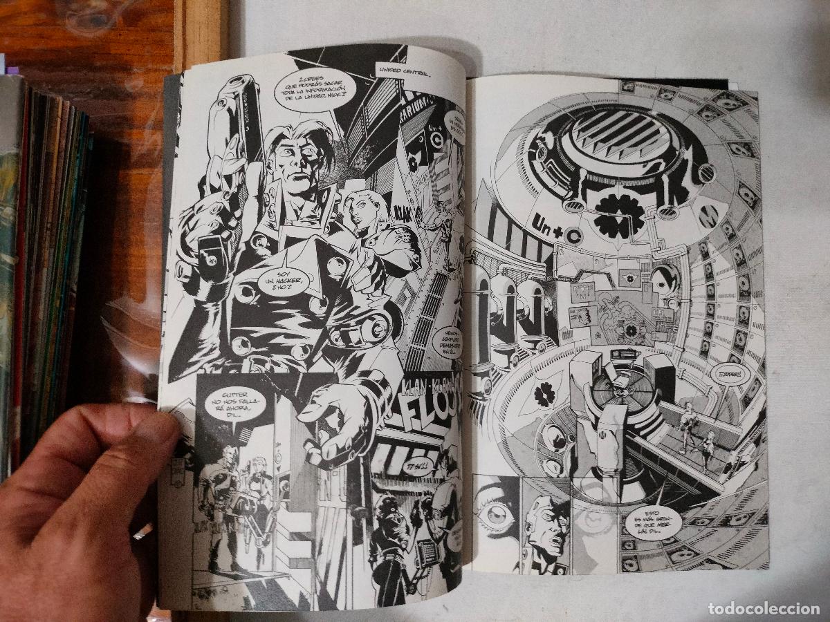 C&oacute;mics: BLACK HACKER.CEREZA-CANO.COLECCI&Oacute;N COMPLETA.PLANETA LINEA LABERINTO. - Foto 4