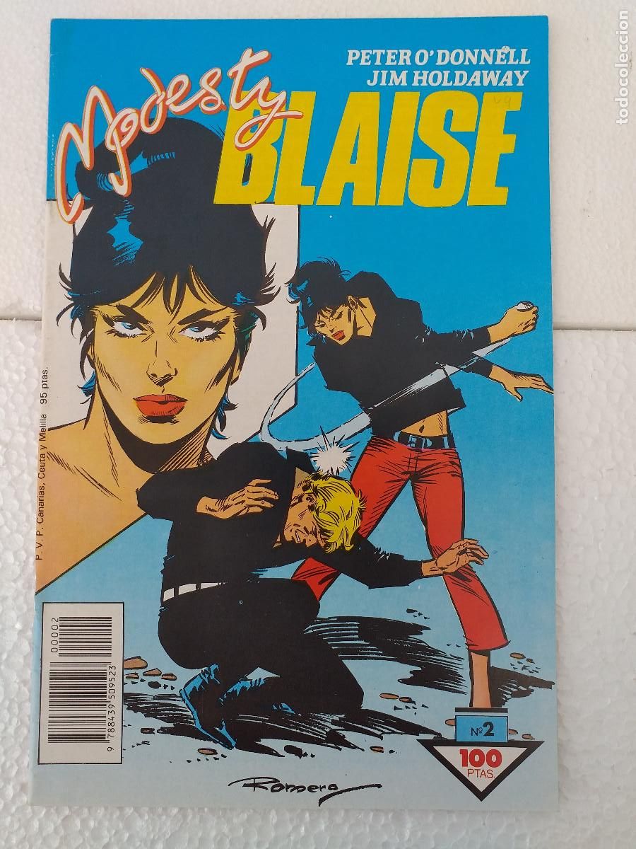 C&oacute;mics: Modesty BLAISE - N&ordm; 2 de 7 - 1988 Planeta DeAgostini - Foto 1