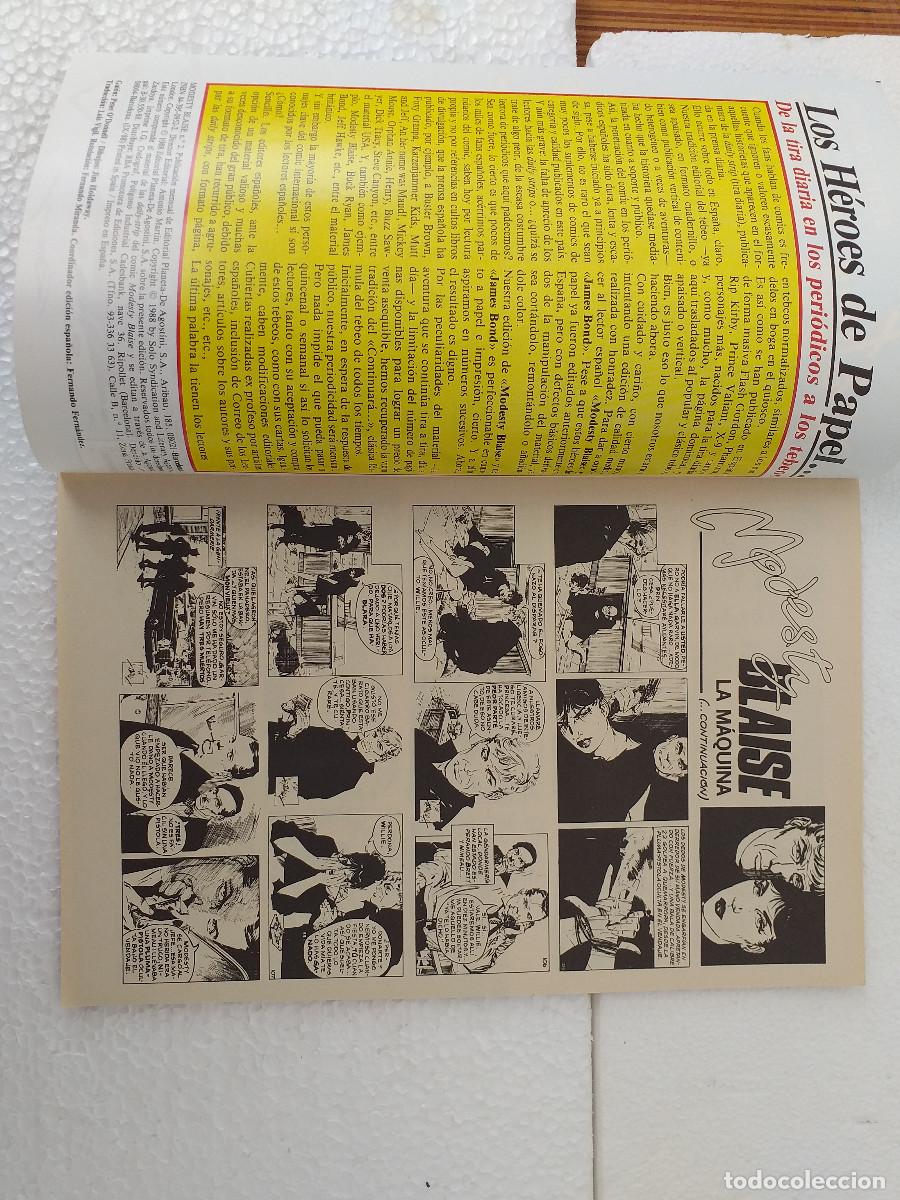 C&oacute;mics: Modesty BLAISE - N&ordm; 2 de 7 - 1988 Planeta DeAgostini - Foto 5