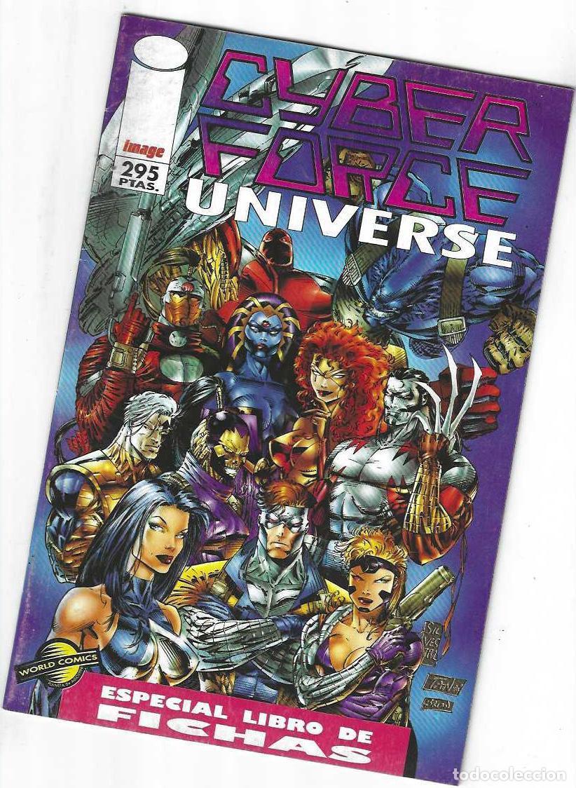Comics: CYBERFORCE UNIVERSE - LIBRO DE FICHAS - BUEN ESTADO