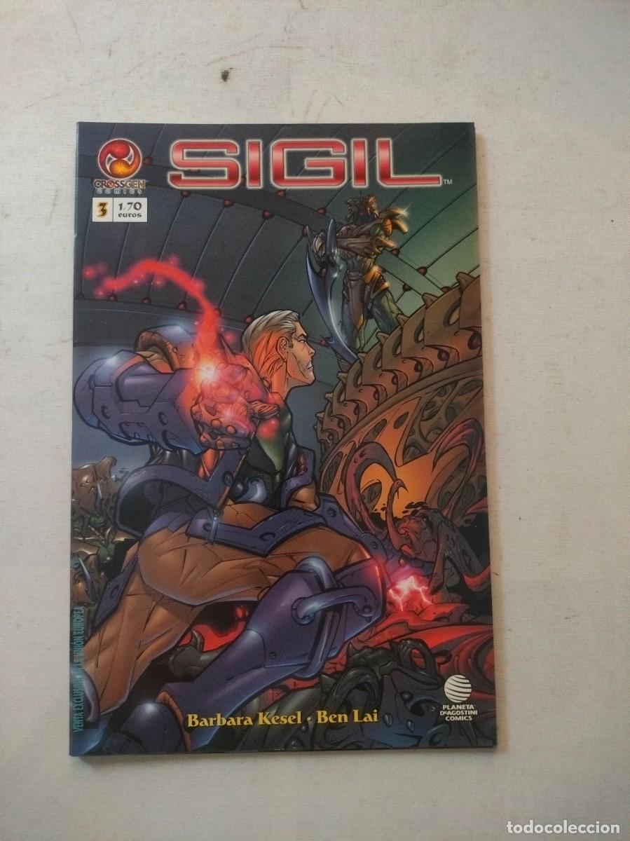 C&oacute;mics: SIGIL.LOTE DE 3 N&Uacute;MEROS .PLANETA CROSSGEN COMICS. - Foto 1