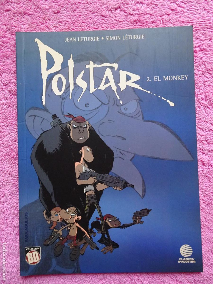 C&oacute;mics: polstar 2 el monkey colecci&oacute;n BD 17 editorial planeta 2003 - Foto 1