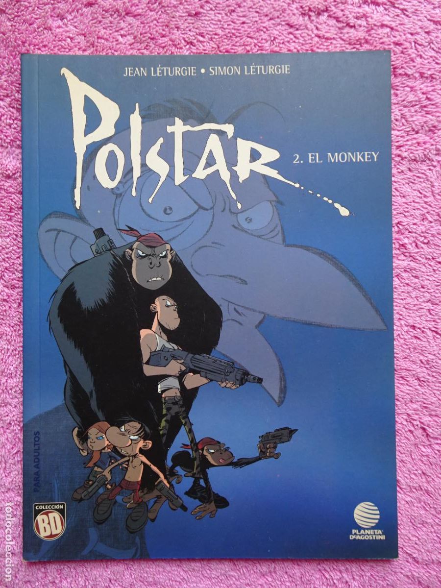 C&oacute;mics: polstar 2 el monkey colecci&oacute;n BD 17 editorial planeta 2003 - Foto 1
