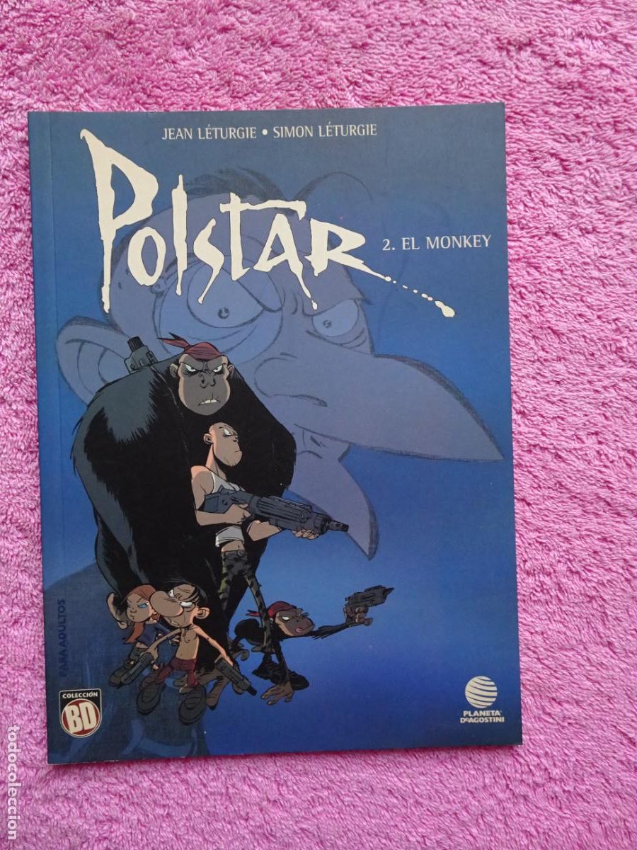 C&oacute;mics: polstar 2 el monkey colecci&oacute;n BD 17 editorial planeta 2003 - Foto 1