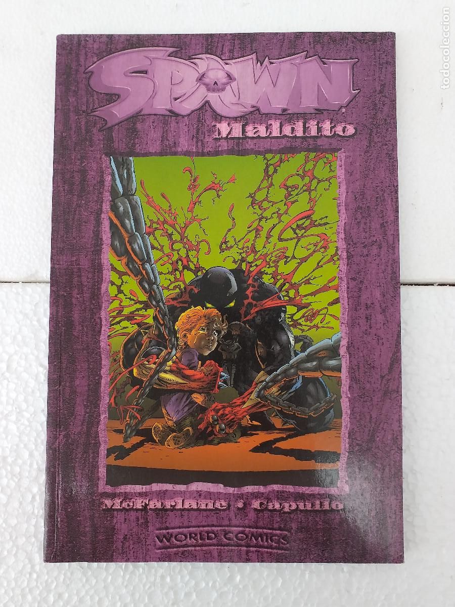 C&oacute;mics: SPAWN - MALDITO - TODD MCFARLANE / GREG CAPULLO - WORLD COMICS - PLANETA. - Foto 1