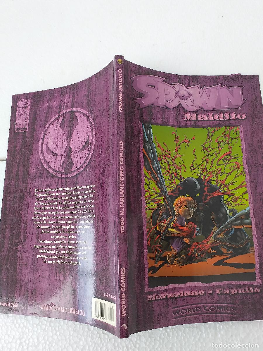 C&oacute;mics: SPAWN - MALDITO - TODD MCFARLANE / GREG CAPULLO - WORLD COMICS - PLANETA. - Foto 3