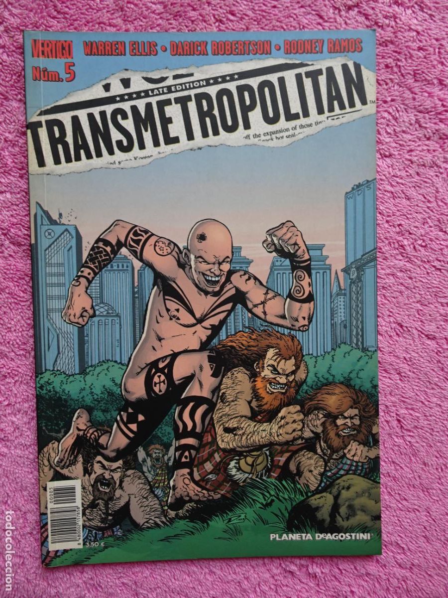 Comics: transmetropolitan 5 editorial planeta 2007 linea vertigo