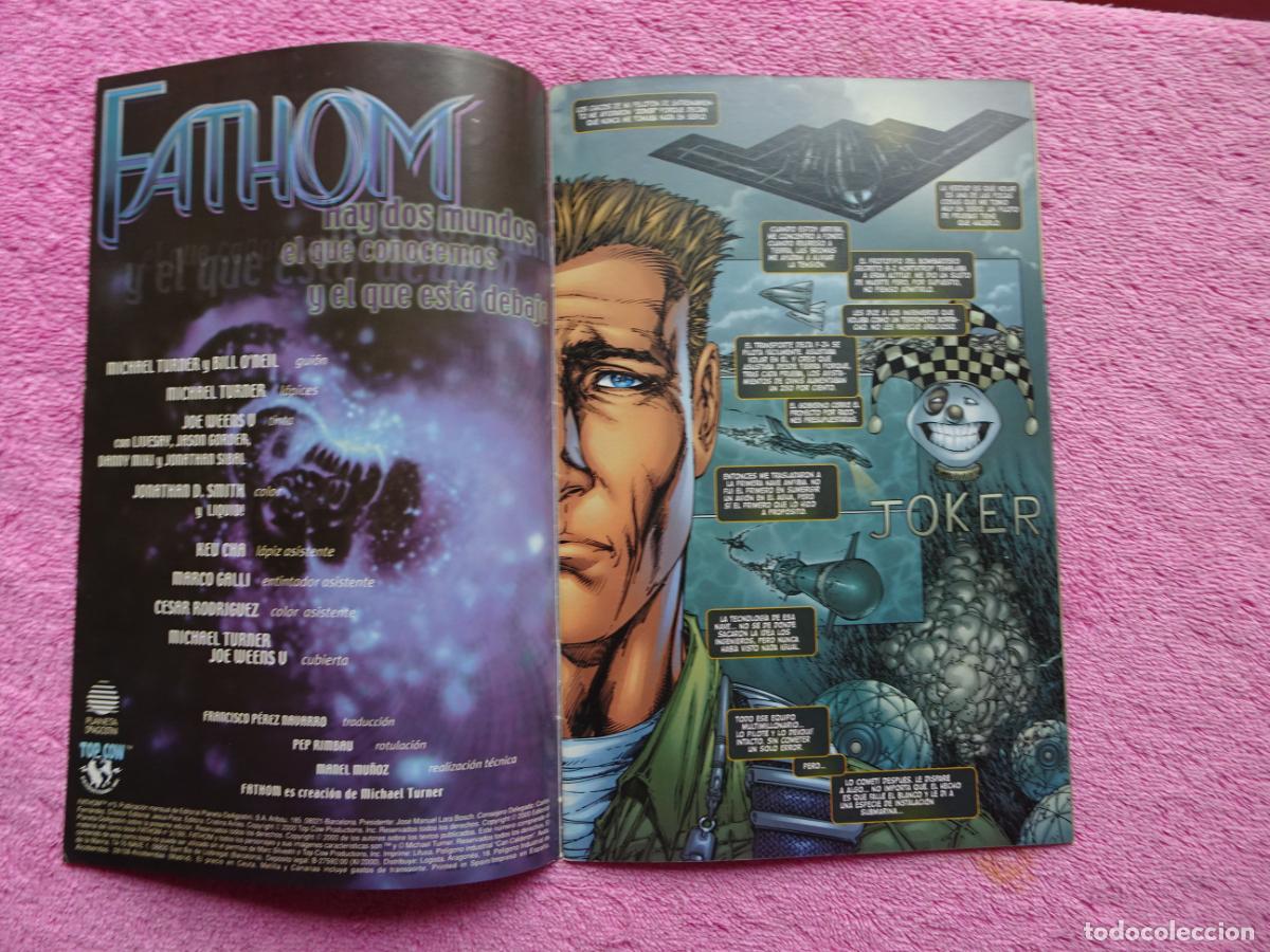 C&oacute;mics: fathom 3 editorial planeta 2000 michael turner - Foto 4