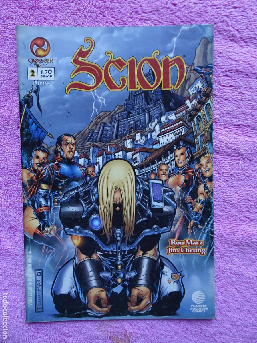 Comics: scion 2 editorial planeta 2002 vol 1 crossgen comics de ron marz jim cheung