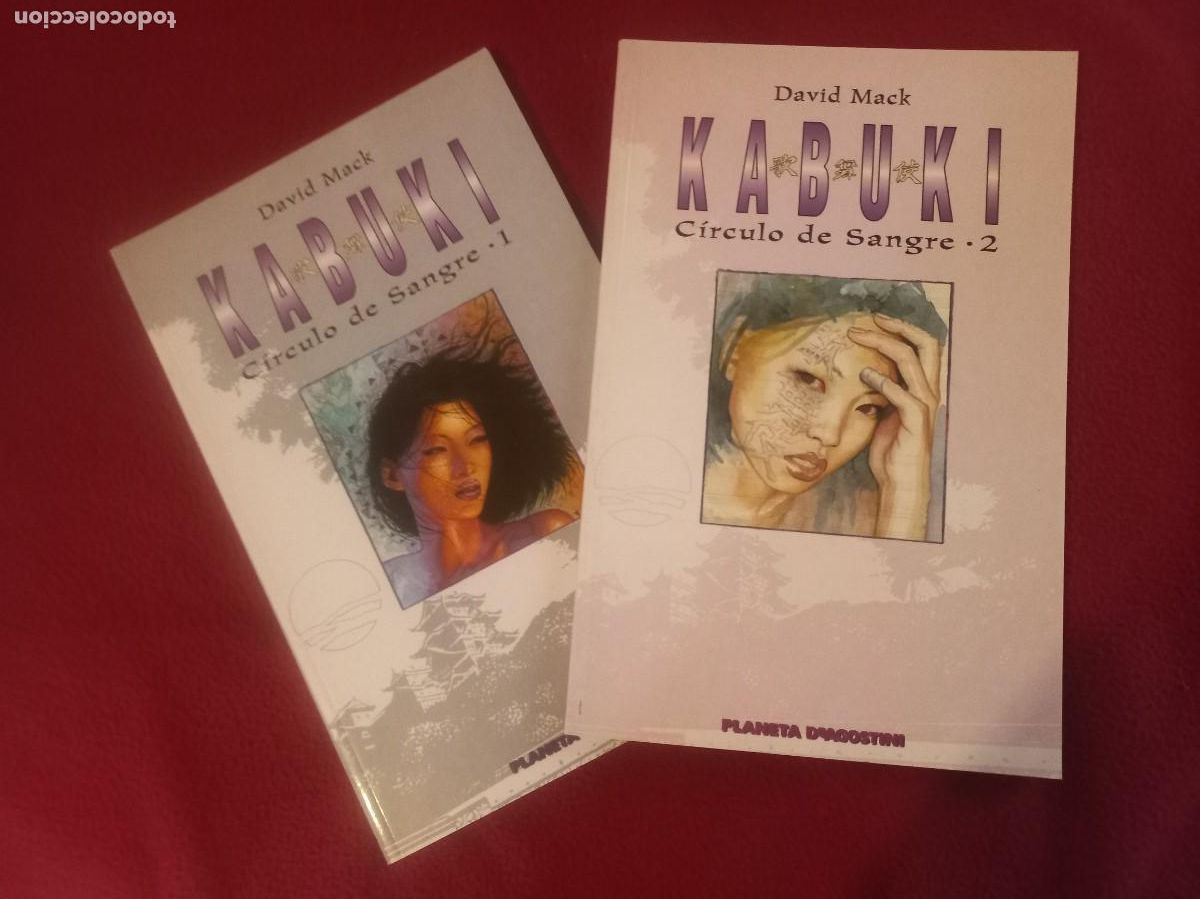 C&oacute;mics: KABUKI - CIRCULO DE SANGRE - COMPLETA DOS TOMOS - DAVID MACK - RUSTICA - Foto 1