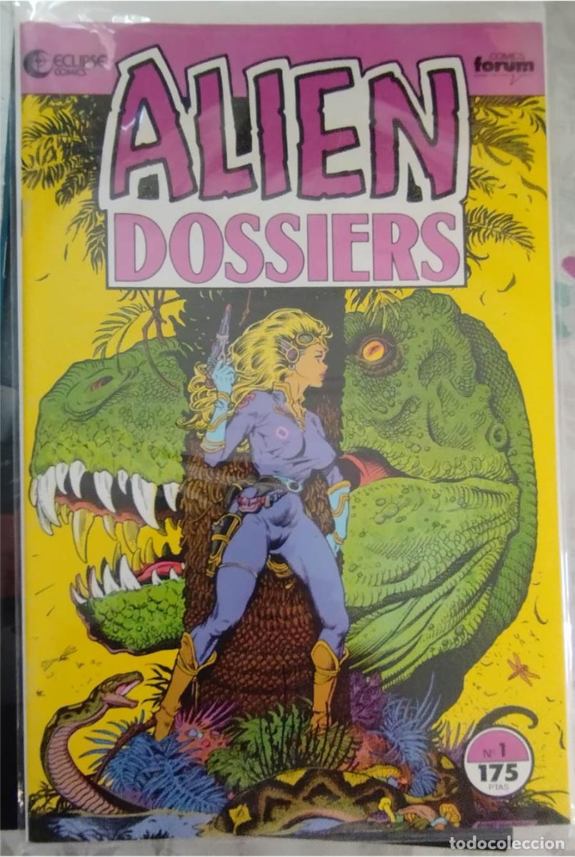 C&oacute;mics: ALIEN DOSSIERS N.&ordm; 1 FORUM ECLIPSE GRAPA EN BLISTER - Foto 1