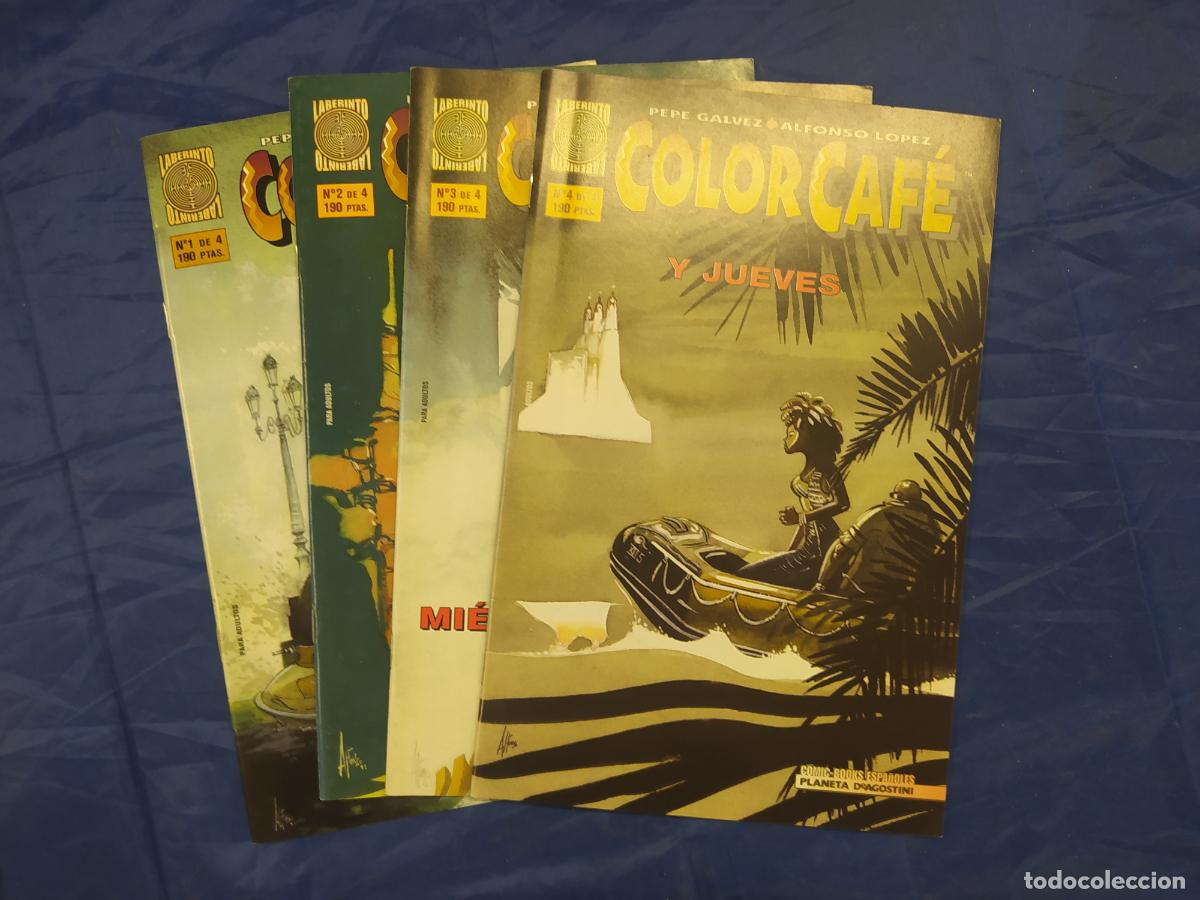 Comics: Color y cafe completa 4 numeros muy buen estado CPB