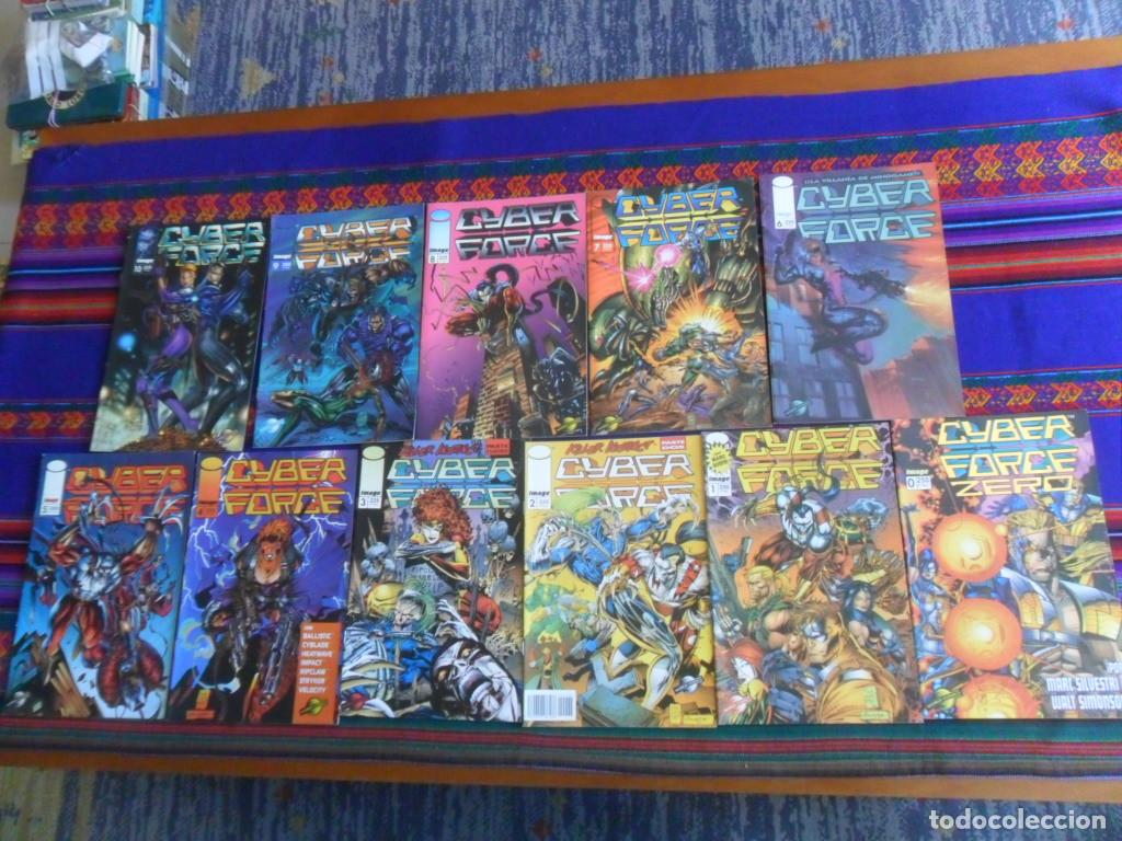 Comics: CYBER FORCE N&ordm;S 0 1 2 3 4 5 6 7 8 9 10. WORLD COMICS IMAGE 250 PTS. 1994. BUEN ESTADO.