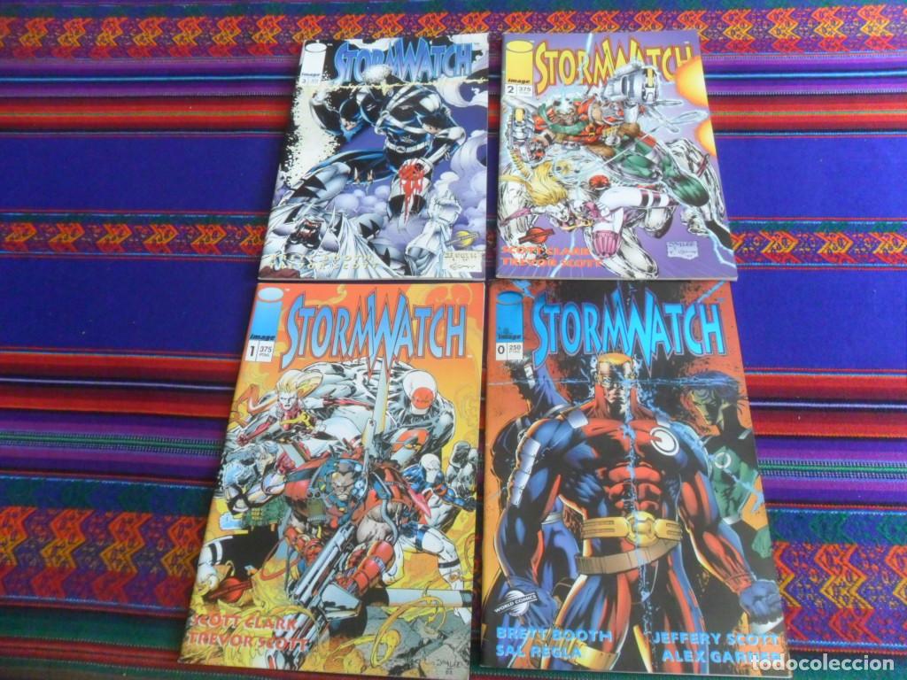 Comics: STORMWATCH N&ordm;S 0 1 2 3. IMAGE WORLD COMICS 250 PTS. 1995. BUEN ESTADO.